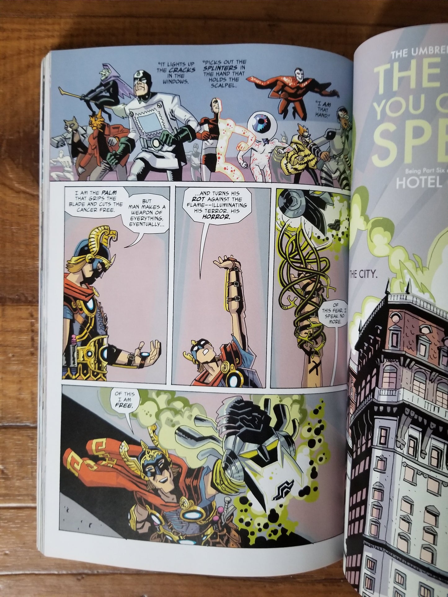 THE UMBRELLA  ACADEMY VOL. 3:  HOTEL OBLIVION