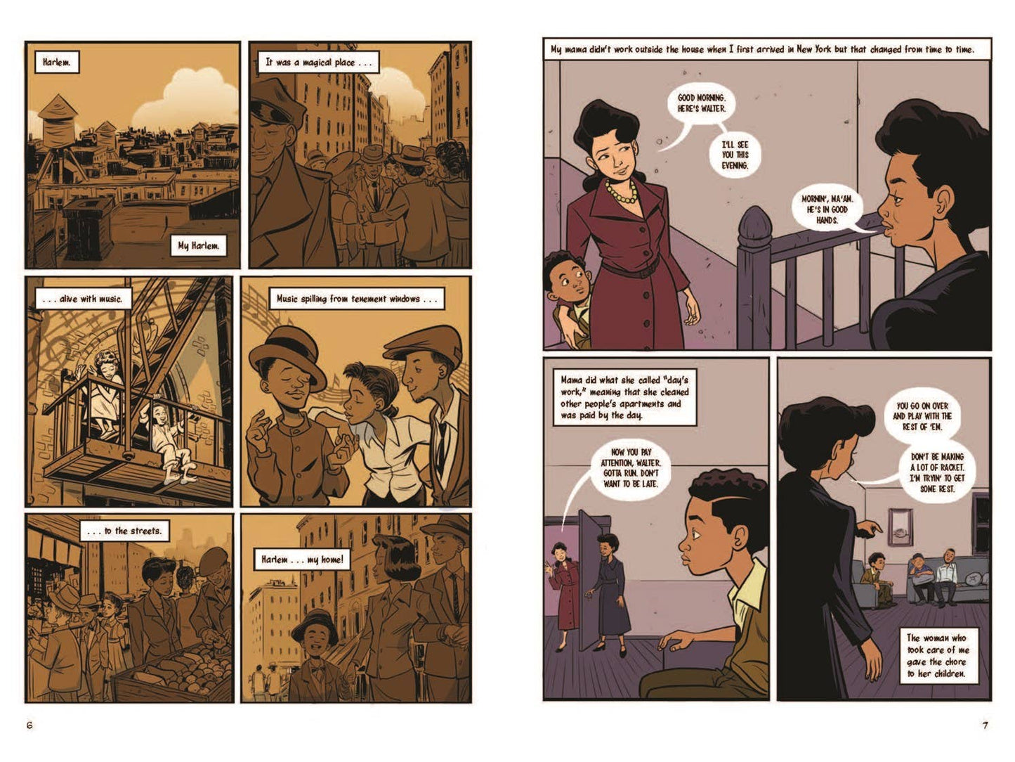 Bad Boy: A Graphic Memoir : Walter Dean Myers