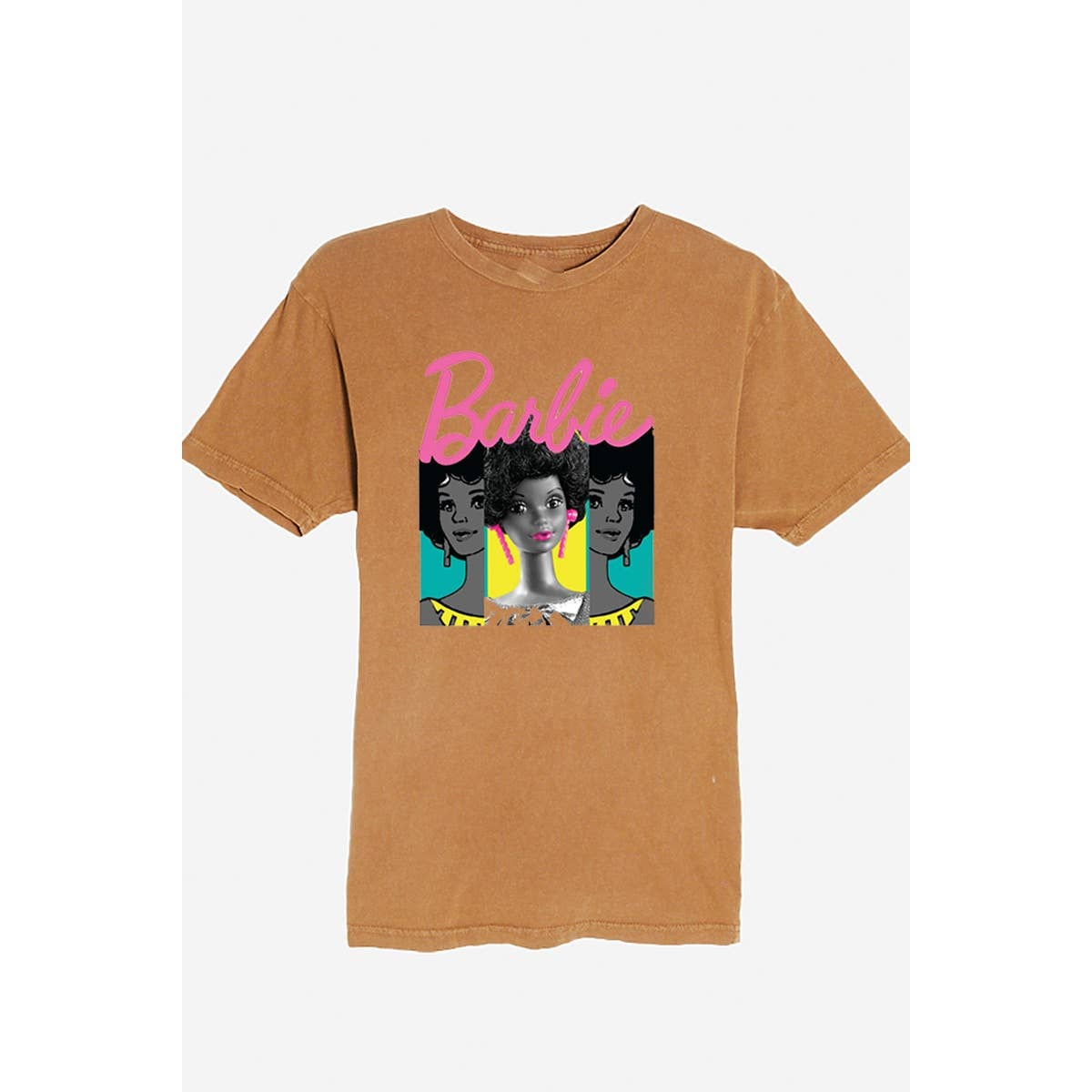WOMEN GRAPHIC MINERTAL WASHED TEE
