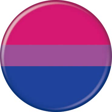 Bisexual Flag Button
