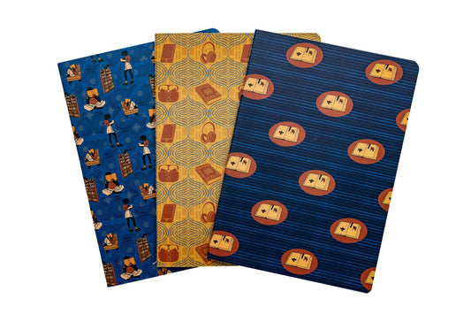 The Fully Booked A5 Stitched Notebook Set