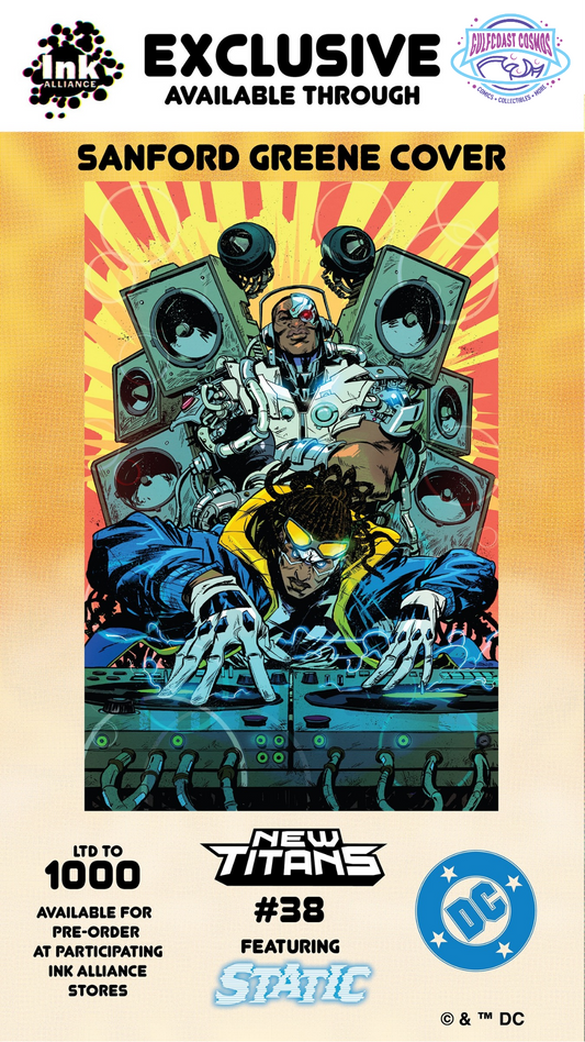 NEW TITANS #38 Sanford Greene  x Ink Alliance Variant