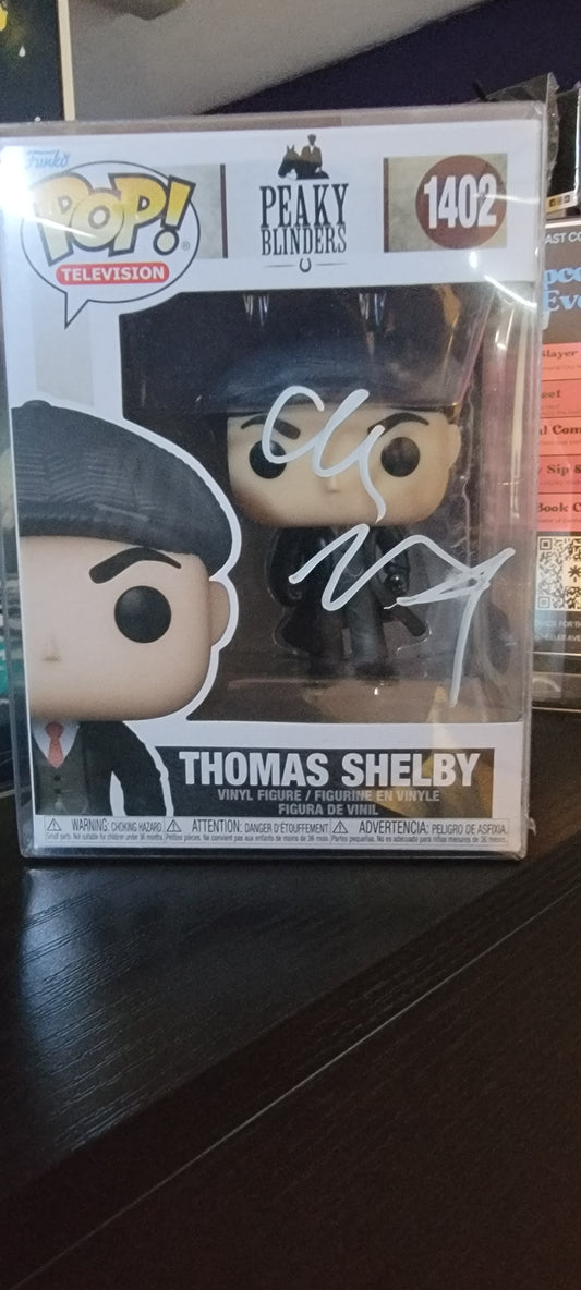 POP Collectibles  Cillian Murphy signed Peaky Blinders / Thomas Shelby 1402